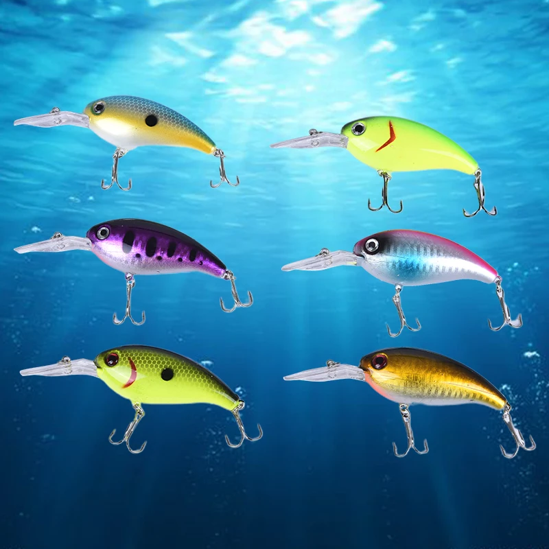 1 шт. рыболовный воблер 10 см Кривошип искусственный наживка бас форель рыболовная