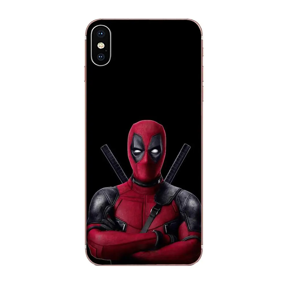 Милый чехол из ТПУ для Xiaomi Redmi Note 2 3 3S 4 4A 4X 5 5A 6 6A Pro Plus Marvel Deadpool|Чехлы-накладки| |