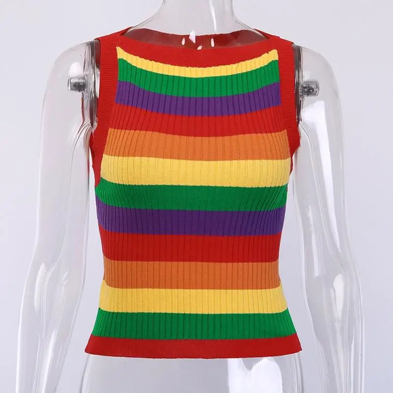 2019 летние женские сексуальные повседневные майки Сексуальные Разноцветные