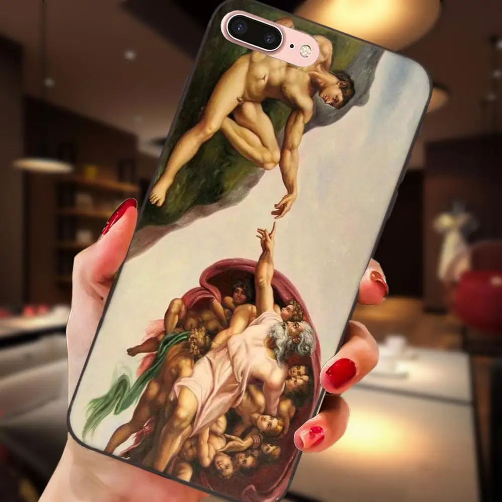Чехол для мобильного телефона из ТПУ Apple iPhone 4 5 6 6S 7 8 Plus X XS Max XR создание Adam|Бамперы|