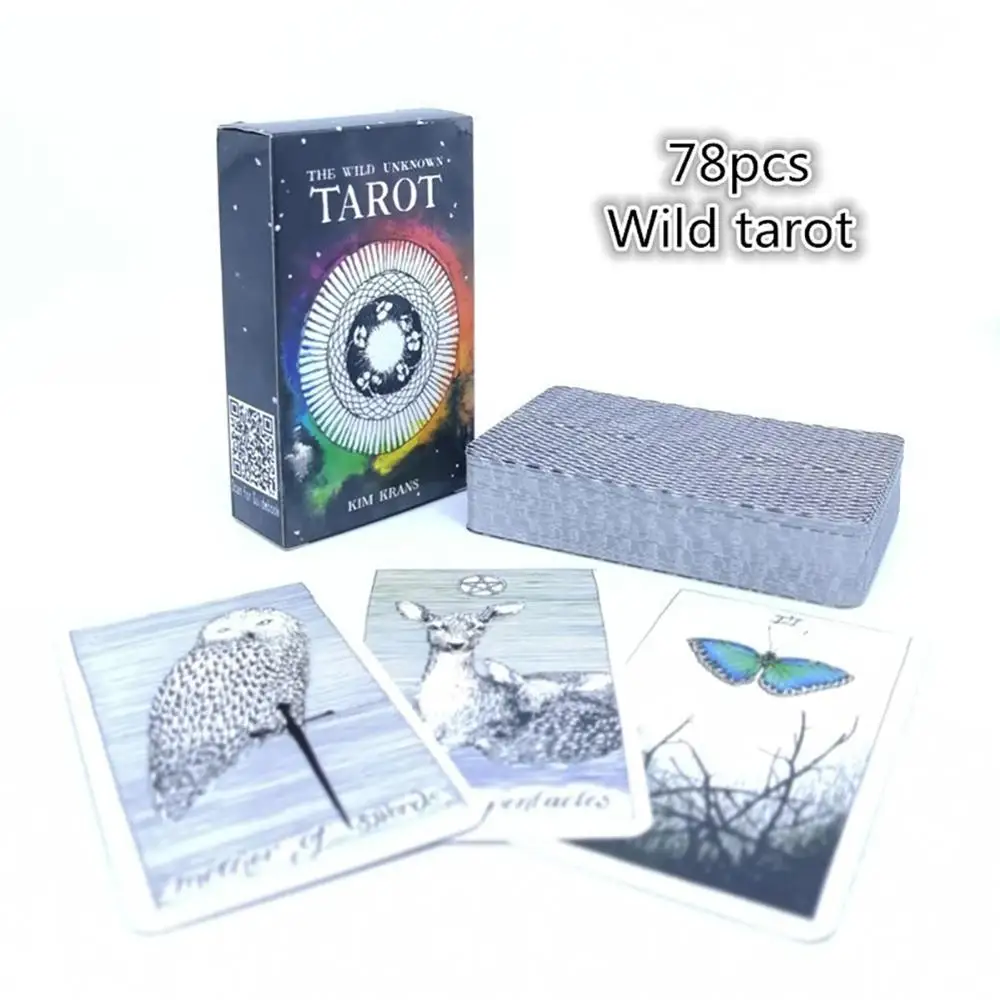 6 видов популярный Tarot теней кисть ведьма/Wild/Rider колода карт Таро английская