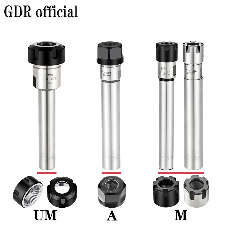 Держатель цангового патрона C6/C8/C10/C12/C16/C20/C25/C32/ER8/ER11/ER16/ER20/ER25/ER32 | Инструменты
