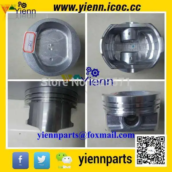 

For NISSAN K25 Piston 91H20-05830 With Pin And Clips STD Size For Nissan And TCM Forklifts K25 Gasoline Engine Repair Parts