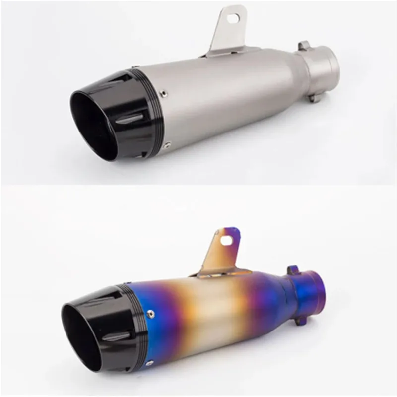 

51mm Universal Motorcycle Modified Exhaust Pipe Muffler Exhaust Pipe GSXR750 R6 ZX6R R34 Exhaust