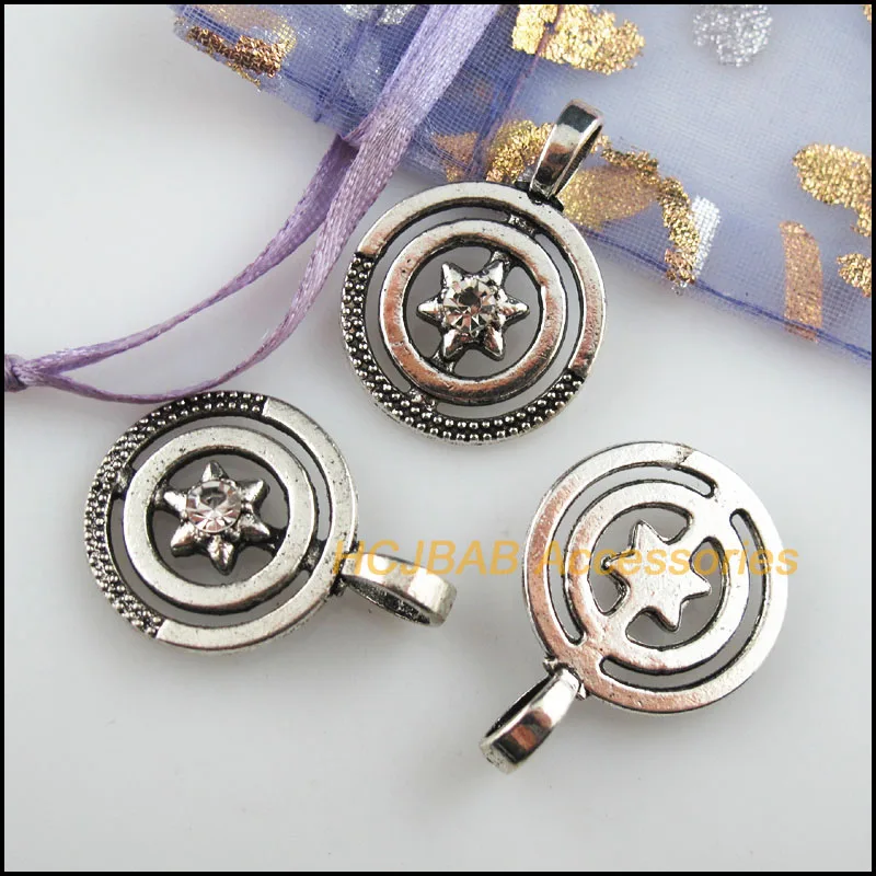 Модная обувь на каблуке 10 шт. Новинка с листком клевера Подвески прозрачные