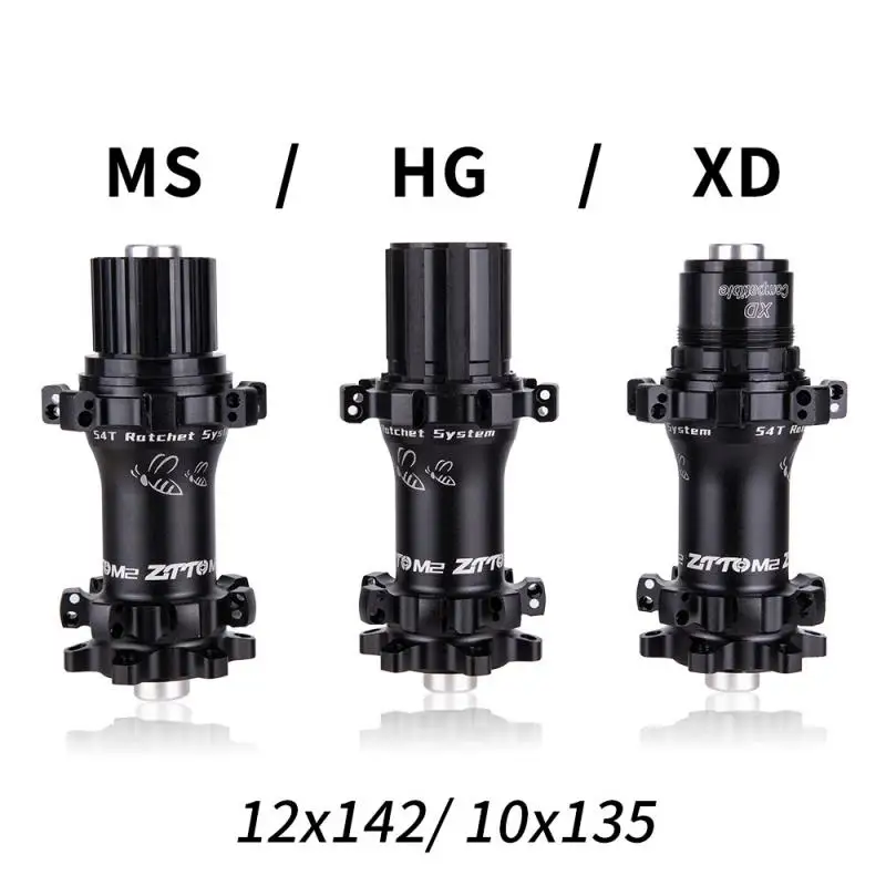 

ZTTO Bicycle Hub Part Mountain Bike Straight Pull Bat 28 Hole 54T Ratchet Hgxd 12 Speed Bike Accessories Mountain Bicycle Hub