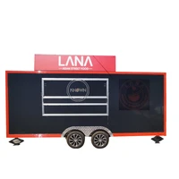 baking equipment mobile ice cream truck hot dog cart concession towable food trailer dining car for sale