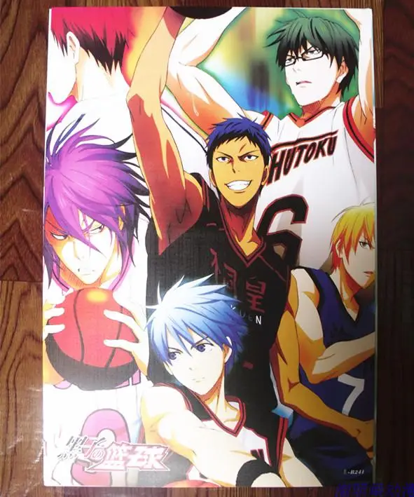 8 шт./компл. Kuroko no постер с корзиной Аниме Kagami Hyuga различные дизайнерские