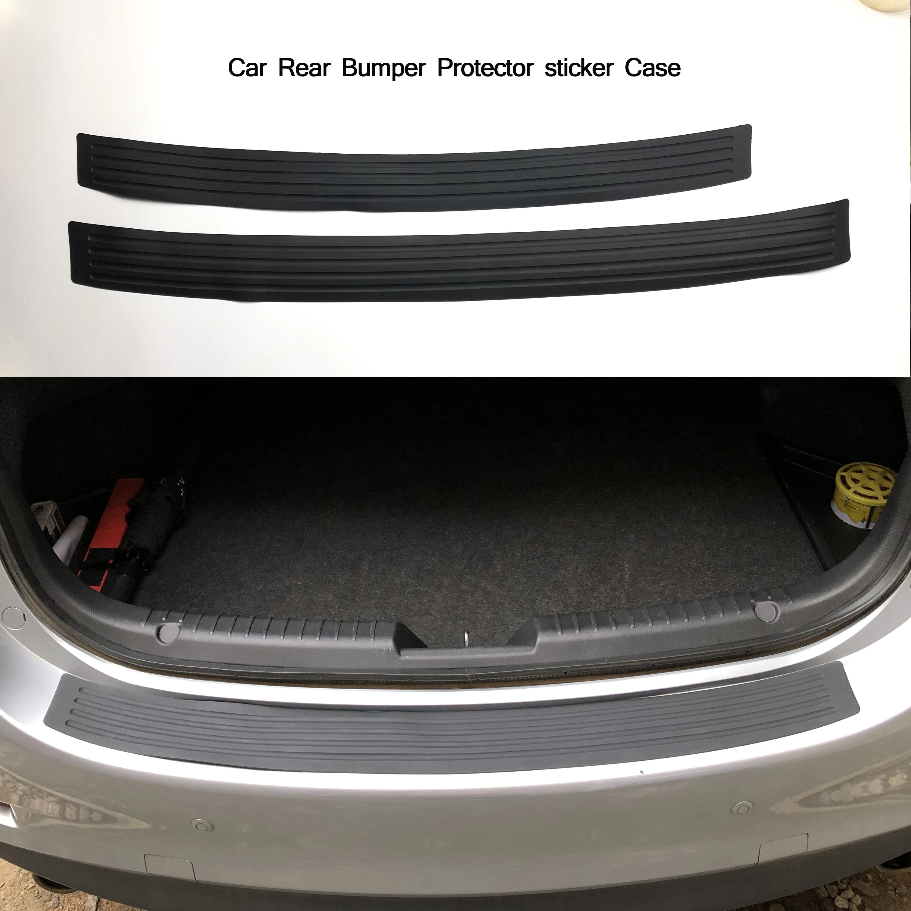 Car Rear Bumper Scuff Protective Case For FIAT 124 EVO Sedici Linea Bravo FCC4 Viaggio Coroma Ottimo Uno Qubo Doblo Toro