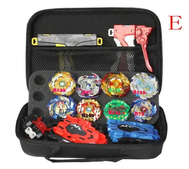 E Топы Beyblade Burst набор игрушек Beyblades Arena Bayblade Металл Fusion боевой гироскоп пусковая установка волчок Bey Blade новые игрушки - Цвет: E