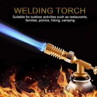 wholesale new welding torch high temperature brass propane brazing sold welding torch for welding gas turbo solder plumbing h8w7