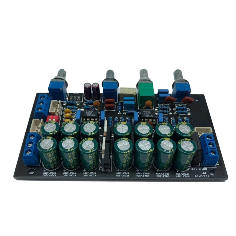 

Hot TTKK JJRC5532 OP AMP Preamp Amplifier Tone Board Control Tone Preamplifier