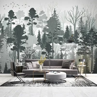 custom photo wallpaper modern forest jungle landscape mural living room tv sofa bedroom backdrop home decor papel de parede 3 d