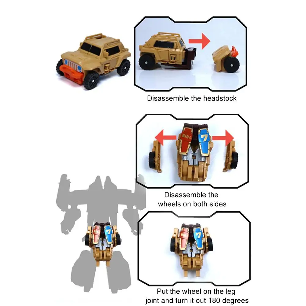 Автомобильный интеграционный робот 7 в 1 трансформер автомобильный анимации для