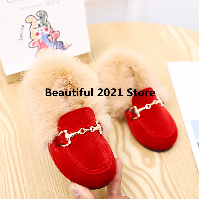 Лидер продаж 2021 новые бархатные Лоферы для мальчиков и девочек зимние теплые