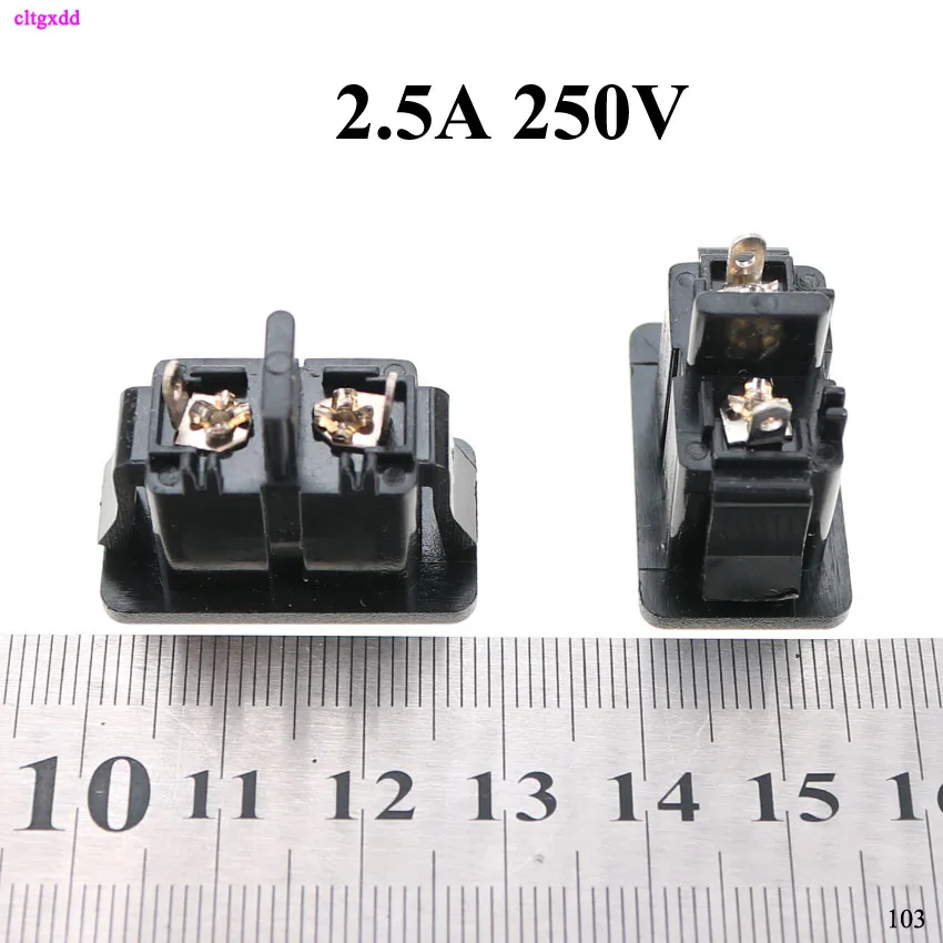 Черная штепсельная вилка BX 180 1 шт. разъем питания IEC320 C8 250 в перем. Тока 2 5a 2Pin 8 слов
