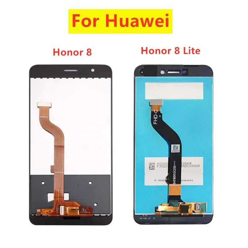 Для Huawei honor 8 lite PRA TL10 AL00 AL датчик сенсорного экрана ЖК дисплея в сборе с рамкой для