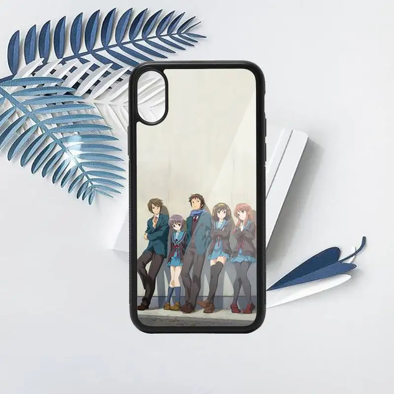 

Disappearance of Haruhi Suzumiya Phone Case PC for iPhone 11 12 pro XS MAX 8 7 6 6S Plus X 5S SE 2020 XR