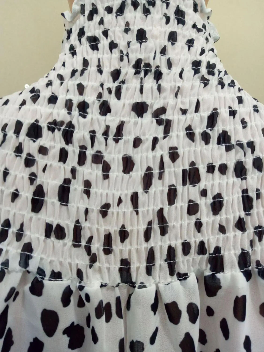 Женская шифоновая блузка с длинным рукавом-фонариком и высоким воротником |