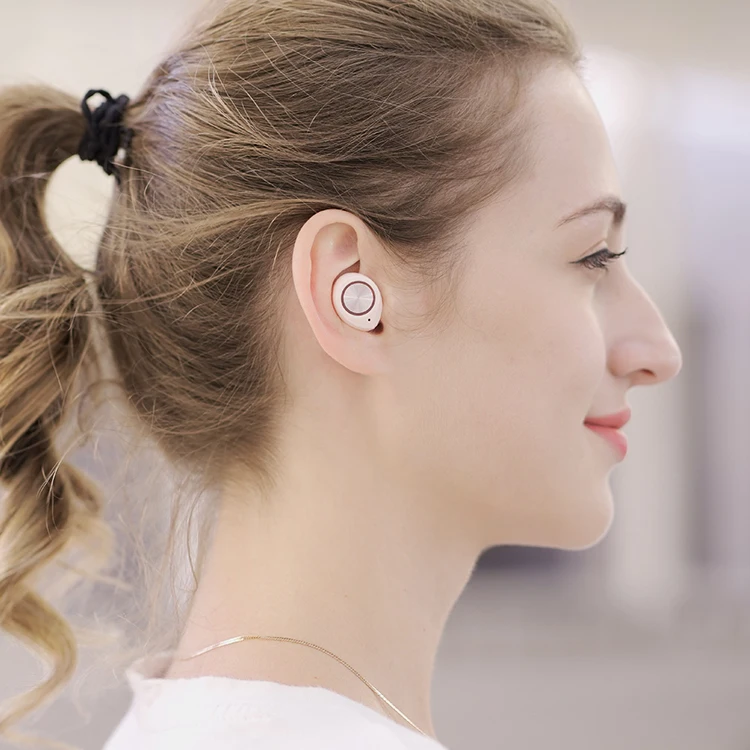 Tws tw60 беспроводные bluetooth-наушники подарок для девушек женские милые розовые