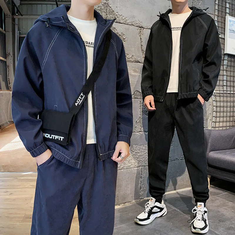 

Sets Fashion Tracksuit Men Football Autumn Winter Hoodies Plus Men Tracksuit Designer Trainingspak Mannen Men's Clothing BY50TZ