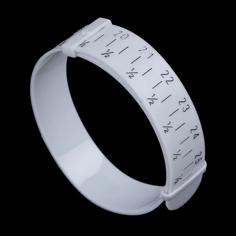 

Bracelet Sizer Plastic Wristband Measuring Tool Bangle Jewelry Making Gauge Hand