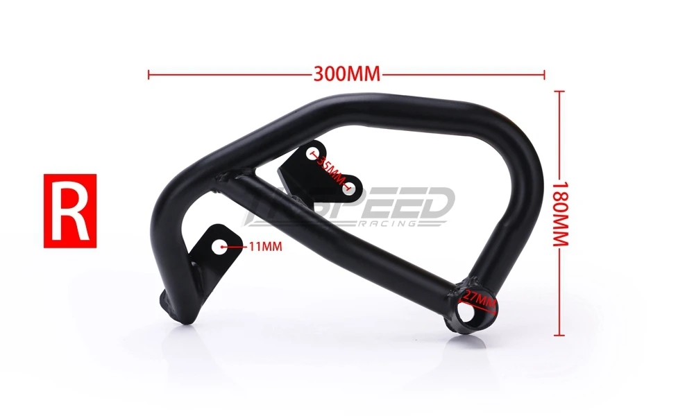 Защита бампера двигателя, защита для мотоцикла YAMAHA MT07 MT-07 2013- FZ07 FZ-07