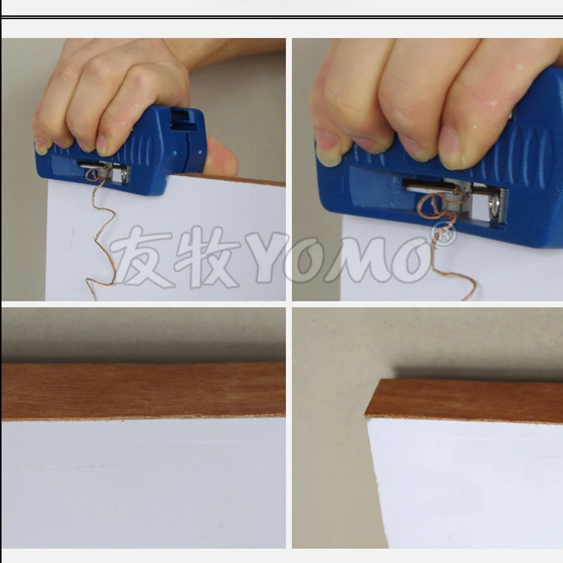 Ручной триммер с двойной кромкой инструмент для обрезки и кромок из ПВХ