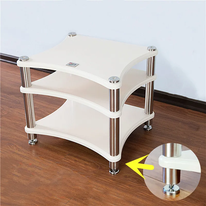 Подставка для колонок из твердой древесины DY 05 подставка аудио корпус усилителя