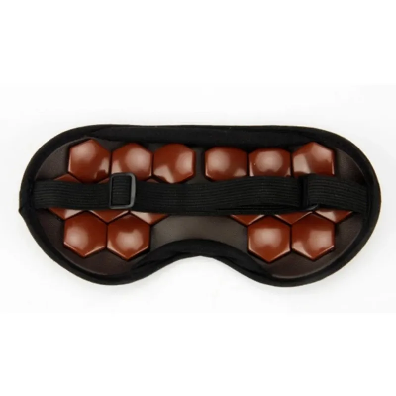 Натуральный турмалиновый массажер для глаз щит Нефритовый камень отрицательные