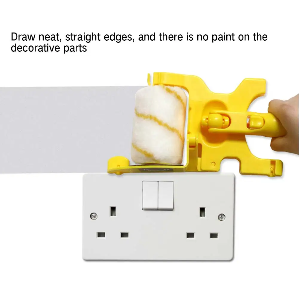 Портативная кисть для чистки и резки краски многофункциональная роликовая набор