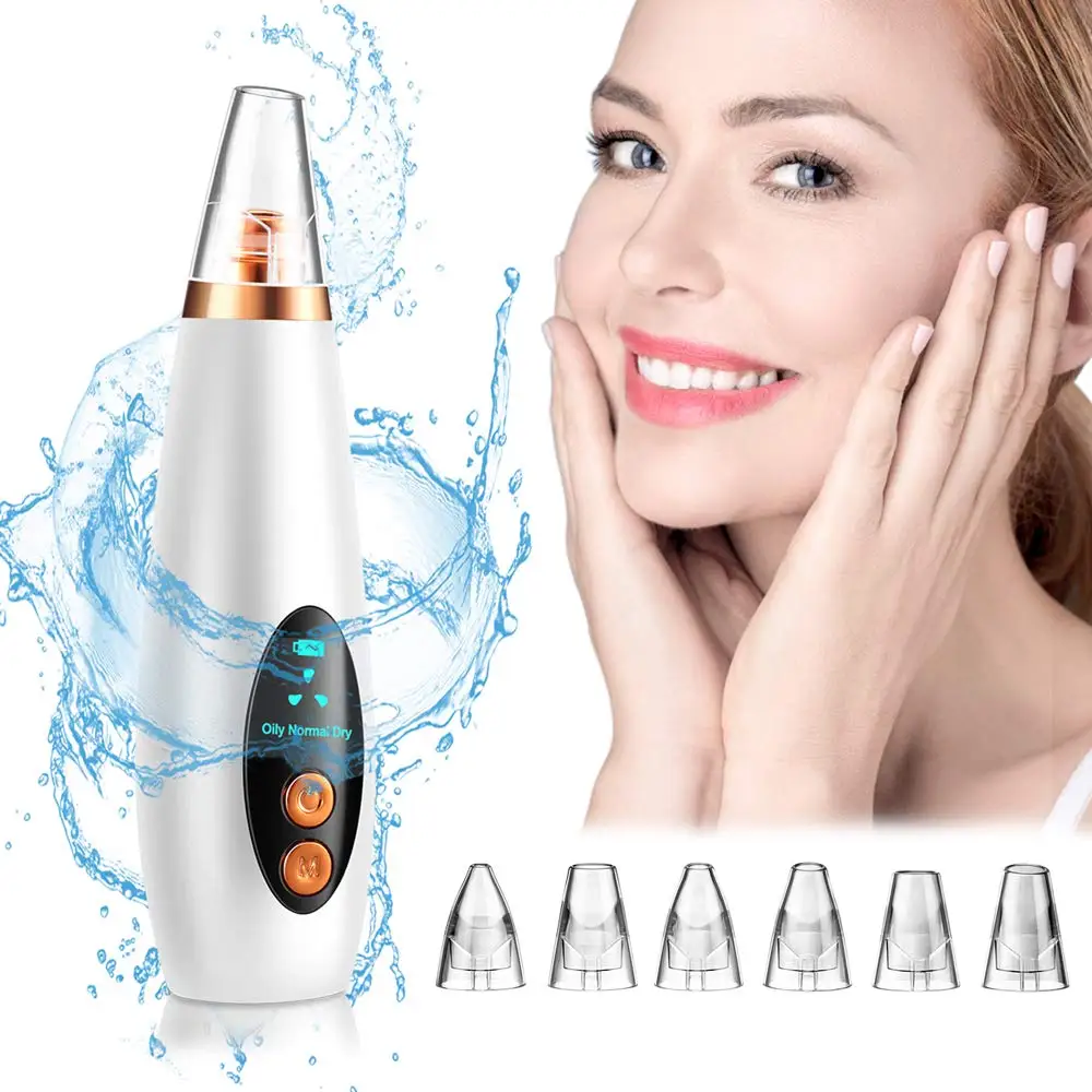 USB Перезаряжаемый прибор для удаления черных точек лица ПОР вакуумный уход за