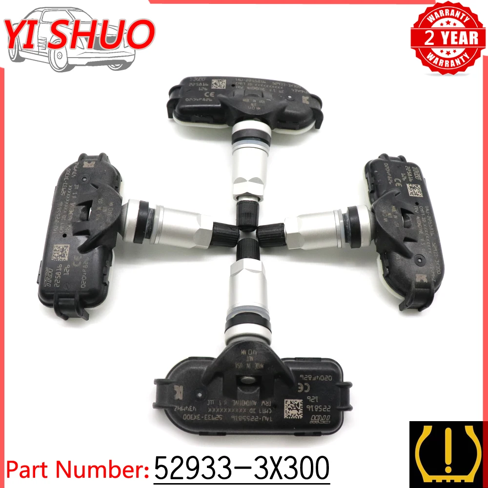 Система мониторинга давления в шинах 52933 3X300 TPMS датчик для Hyundai Elantra [MD] 2010 2015 433 МГц