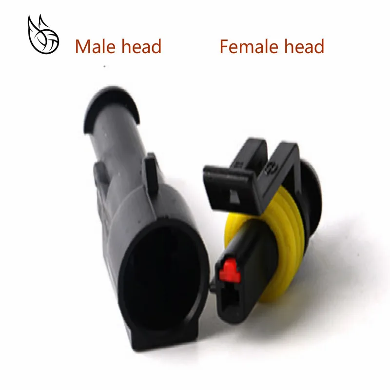 Акция! 1P водонепроницаемый автомобильный проводной разъем Мотоцикл HID |