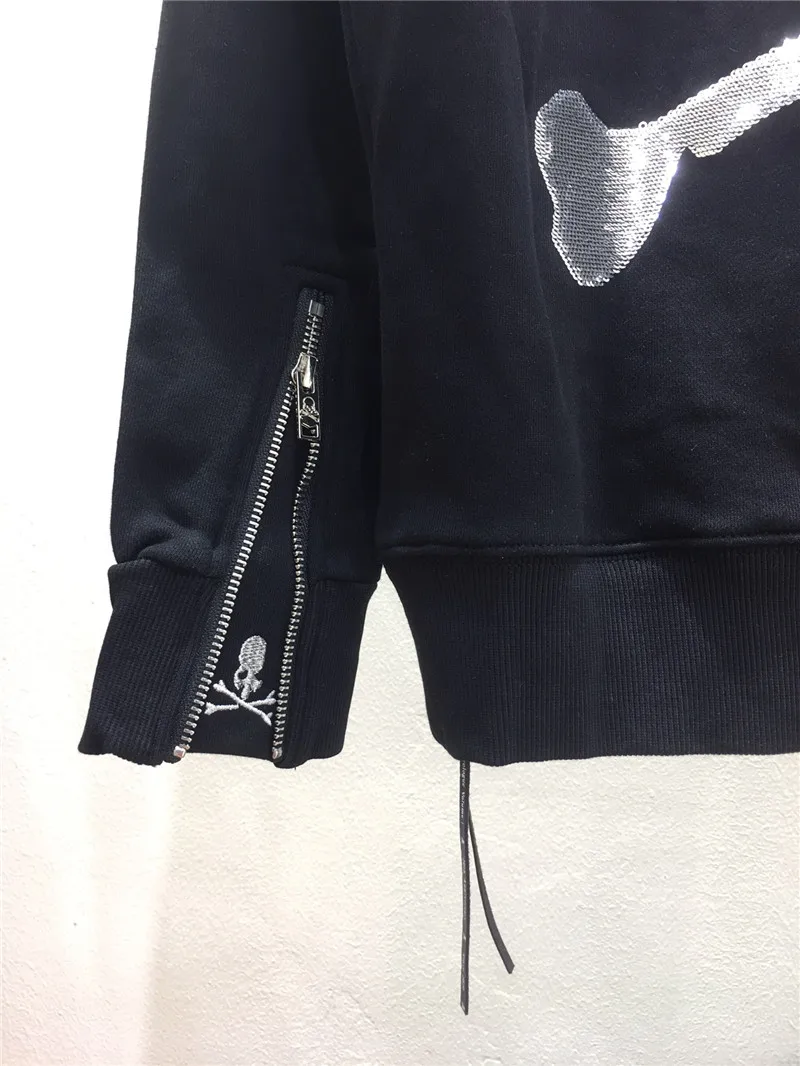

20ss Sequin Logo Mastermind Japan Crewneck Sweatshirts Men Women 1:1 high quality Hip-hop Mastermind Japan Hoodie Mens Pullover
