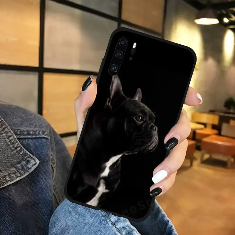 

Cute Funny French Bulldog animal Phone Case For Huawei NOVA 2 2i 2s 3i 4 4e 5 plus P10 lite 20 P20 pro honor10