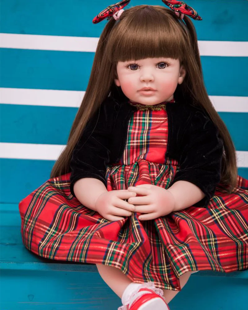 Кукла реборн силиконовая очень большая 60 см | Игрушки и хобби