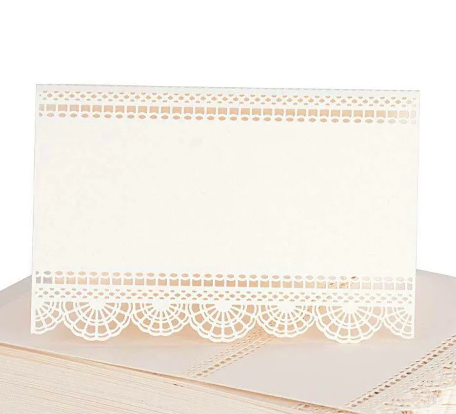 25 шт. пригласительных открыток на свадьбу с лазерной резкой персонализированные