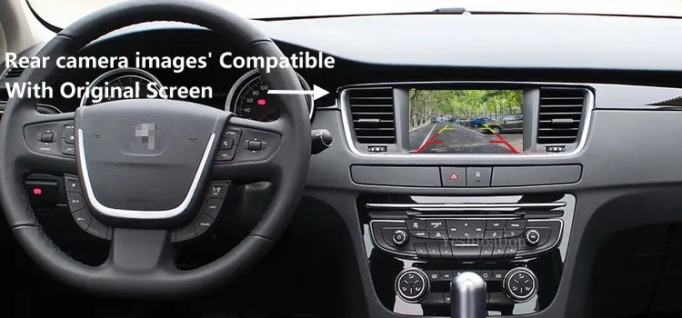 Камера заднего вида для peugeot 508 2011~-Резервное копирование камера заднего вида Комплекты RCA и экран совместимы