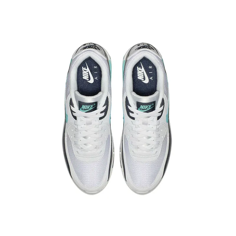 Оригинальные мужские кроссовки для бега от NIKE AIR MAX 90, новые цветные легкие Нескользящие модные Оригинальные кроссовки AJ1285