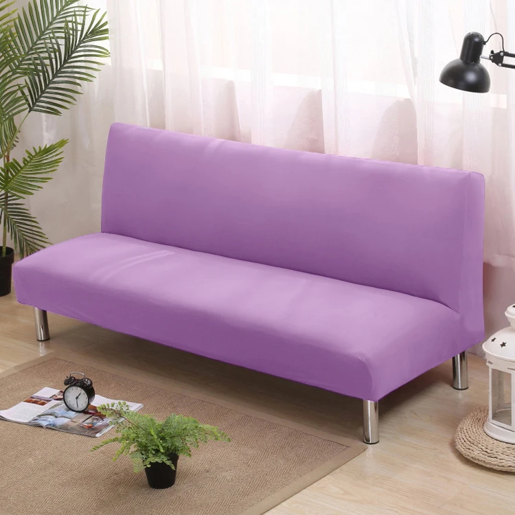 

Boho Home Fold Armless Sofa Bed Cover Folding Seat Slipcover Modern Stretch Covers Cheap Couch Protector Elastic Futon Cover