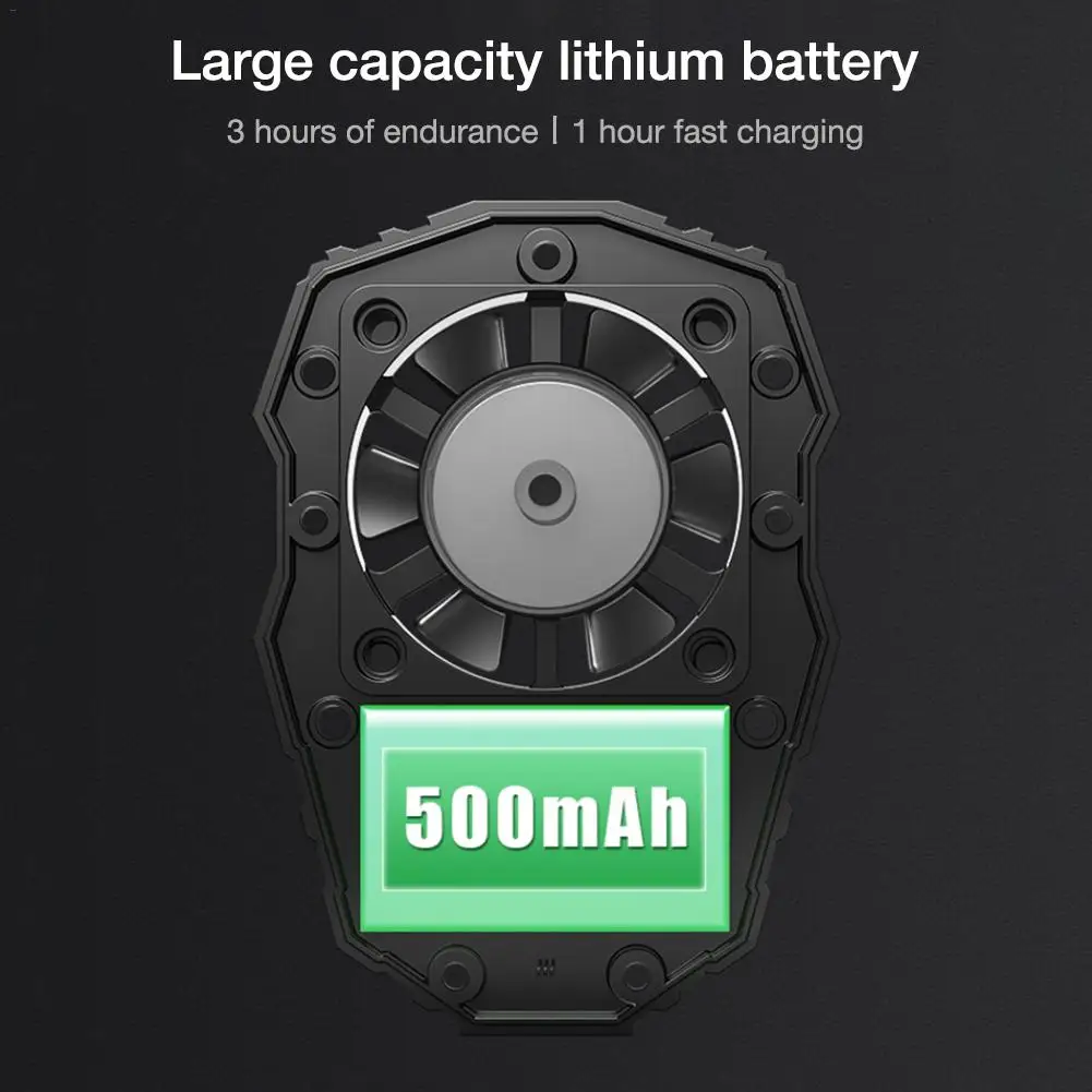 

Mobile Phone Cooler for IPhone Xs Max Xs XR Silent Phone Radiator Controller Handle LED Light Cooling Fan for Samsung Huawei