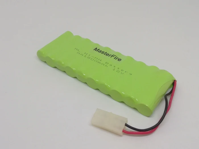 Аккумуляторная батарея MasterFire 12 В 1800 мАч 10x AA Ni MH RC для вертолета робота автомобиля
