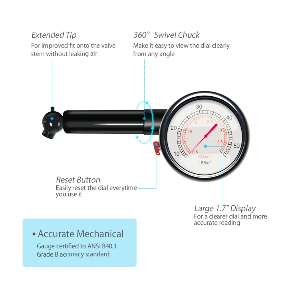 Новый манометр для шин автомобильный двигатель автомобиля грузовика мотоцикла