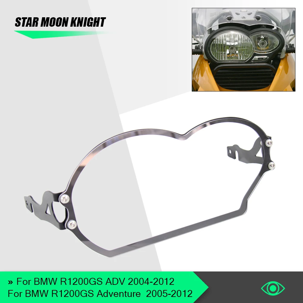 Защита для передней фары прозрачная стильная защита BMW R1200GS R 1200 R1200 GS/Adventure 2008 2009 2010