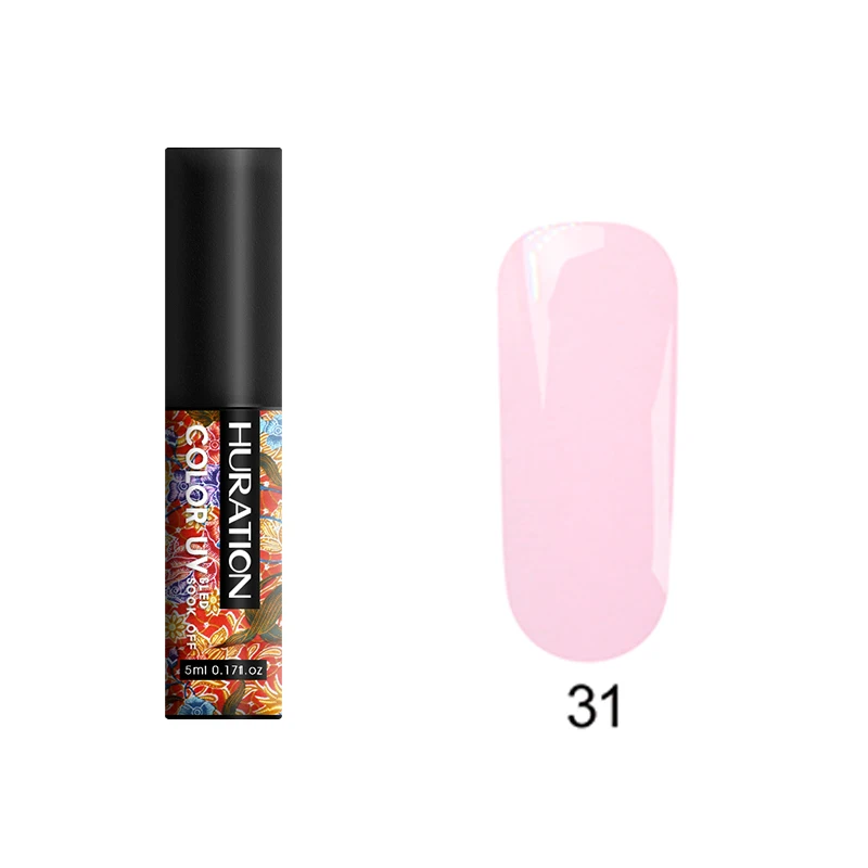 Гель-лак для ногтей красочный отмачиваемый телесный гель лак Маникюр УФ