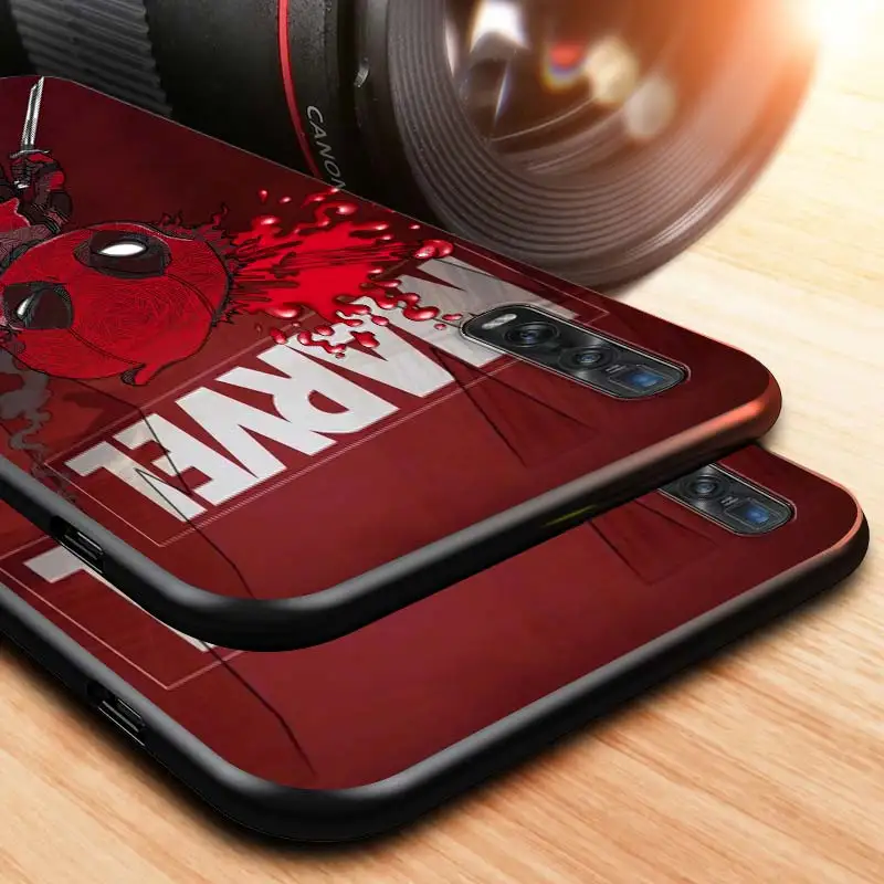 

Marvel Deadpool- for OPPO A12 A1K A11X A12E A31 A32 A52 A53S A53 A72 A73 A92 A93 Find X2 X3 2018 2020 Lite Neo Phone Case