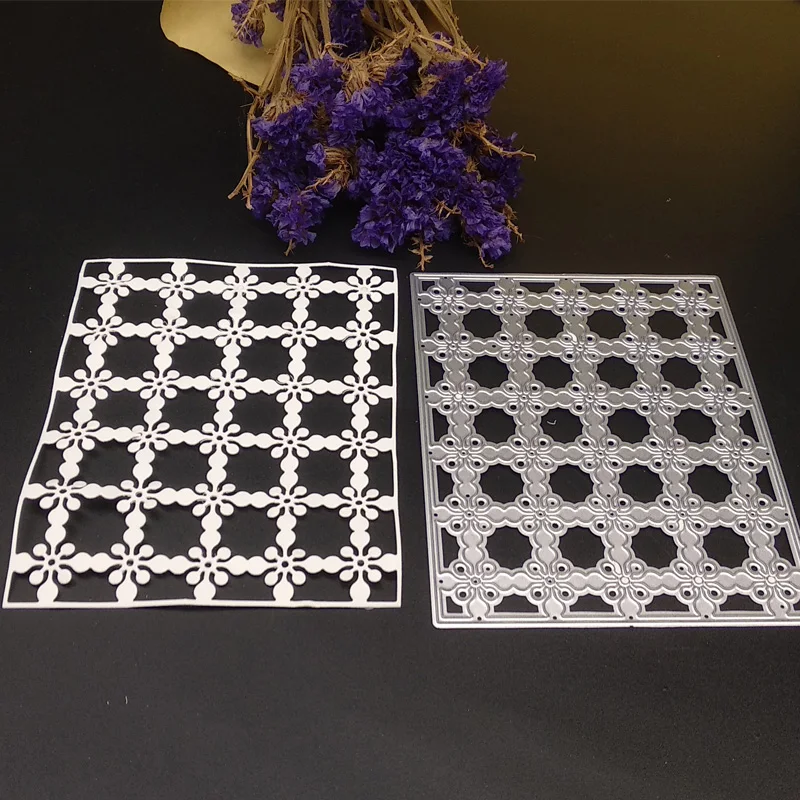 Новые штампы для 2019 цветок решетка рамка сделай сам металлическая пресс форма