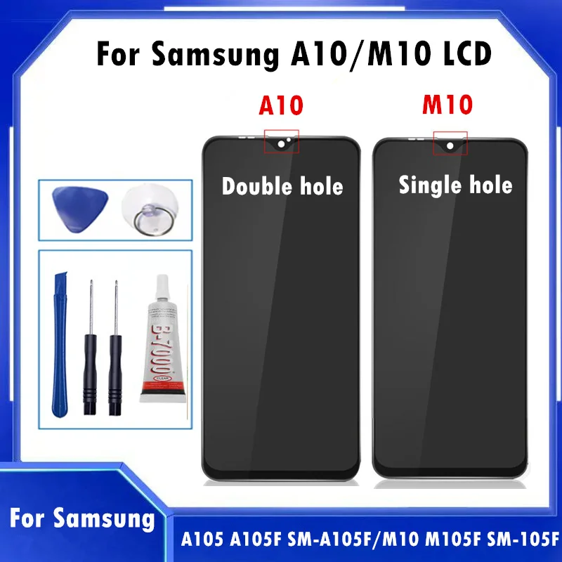 Для Samsung Galaxy A10 A105/DS A105F A105FD A105 сенсорный экран дигитайзер ЖК дисплей сборка для M10