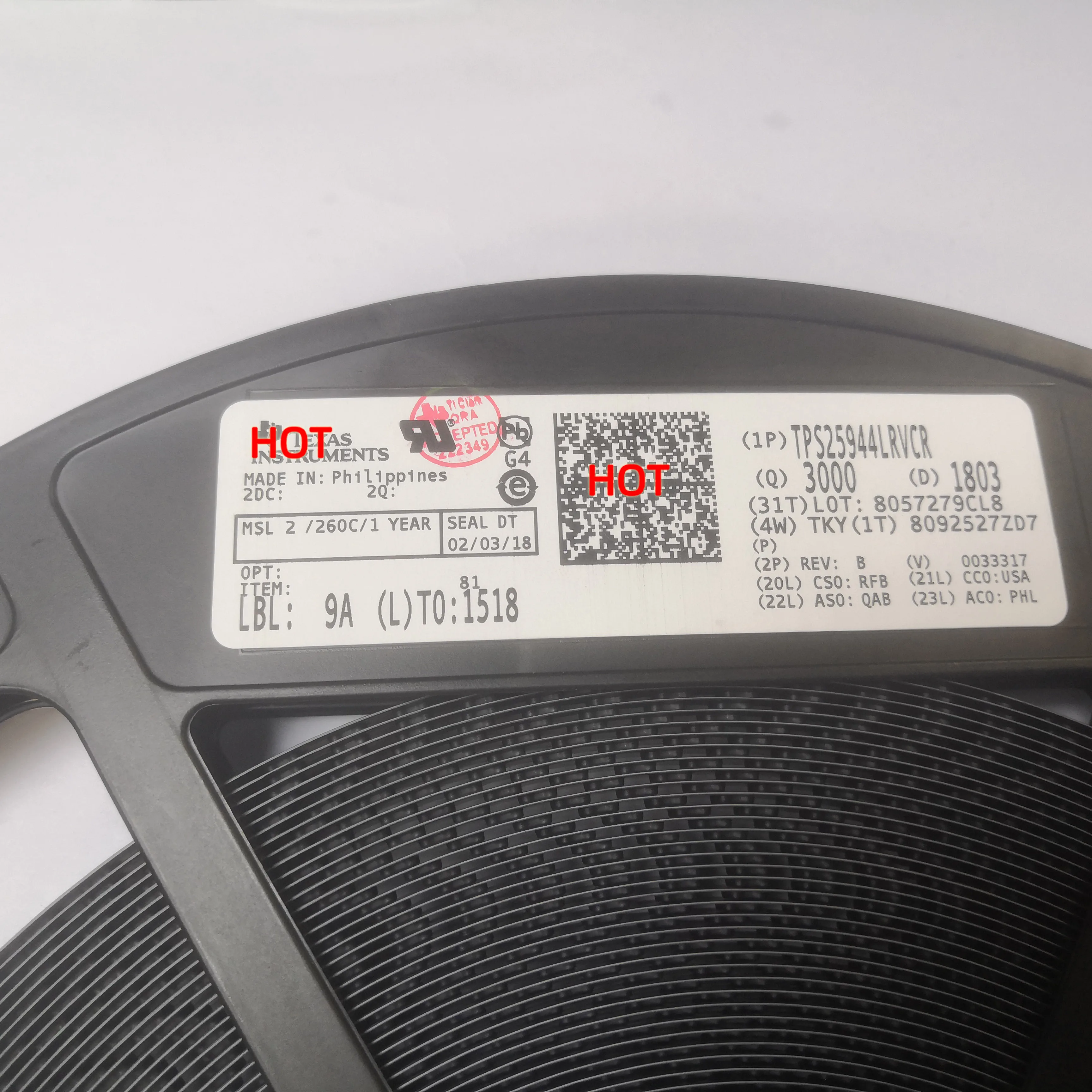 

2unids/lote TPS25944LRVCR QFN20 100%, nuevo, оригинал